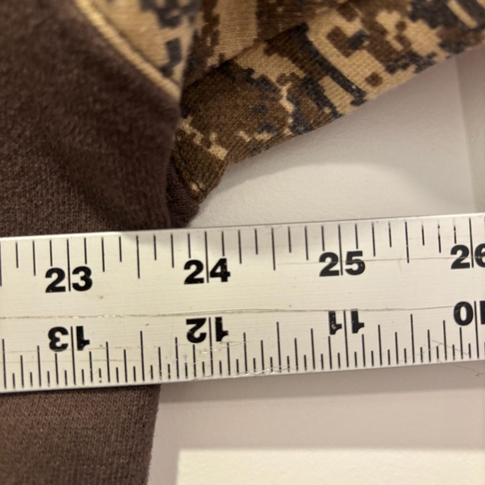 Ariat Mens Rebar Hoodie Brown Digital Camo Pullover Fleece Sweater Large - Picture 5 of 6
